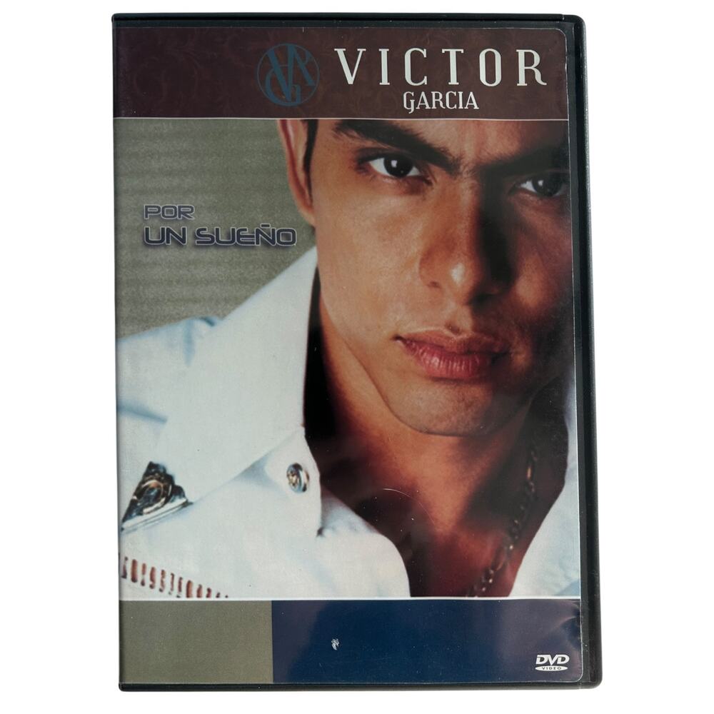Victor Garcia Por Un Sueño 2-Disc DVD Set 2004 Sony Discos Latin Music